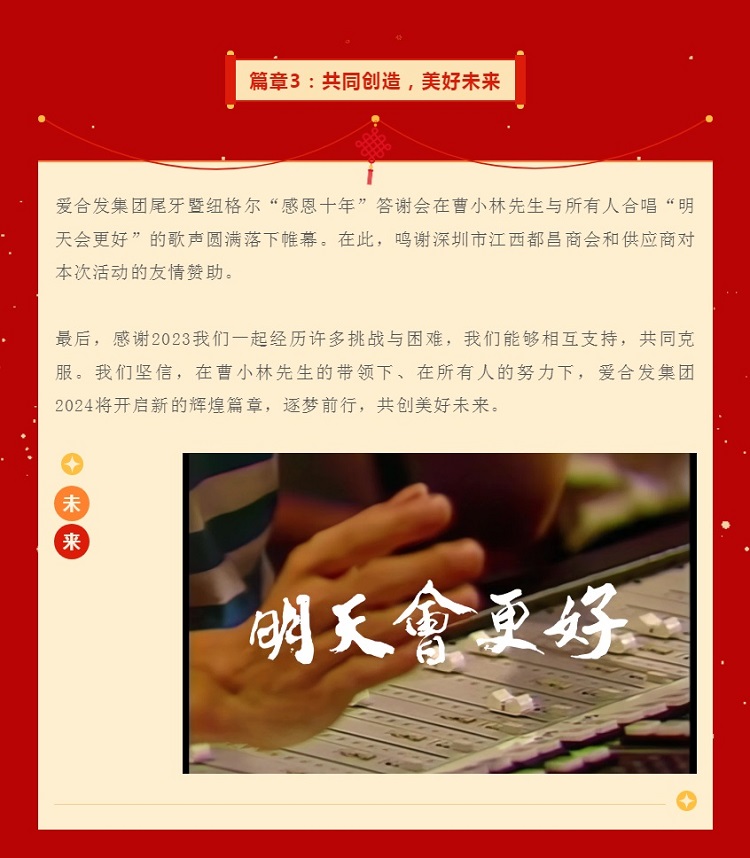 篇章3：共同創(chuàng)造，美好未來